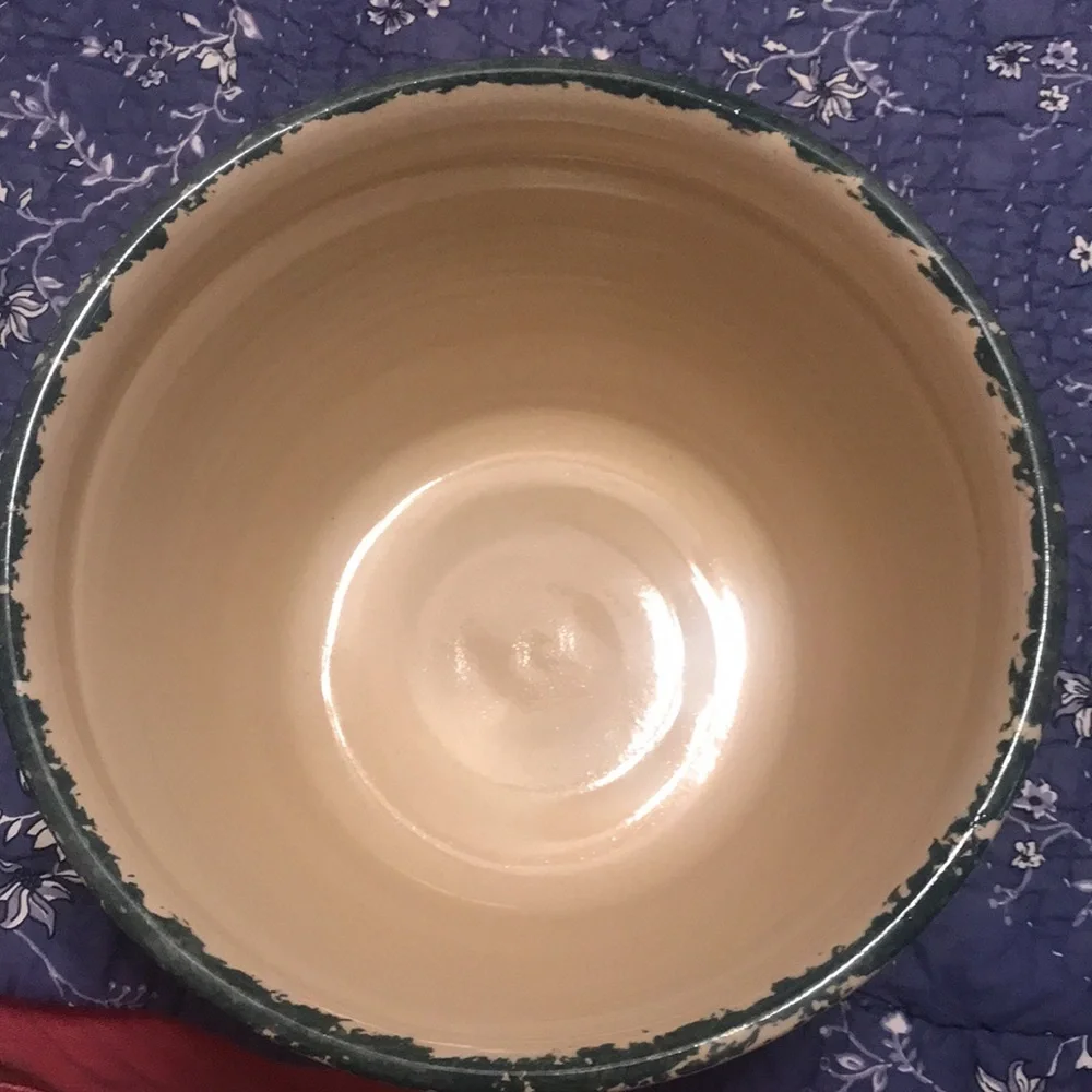 Marshall Pottery Bowl Snowman